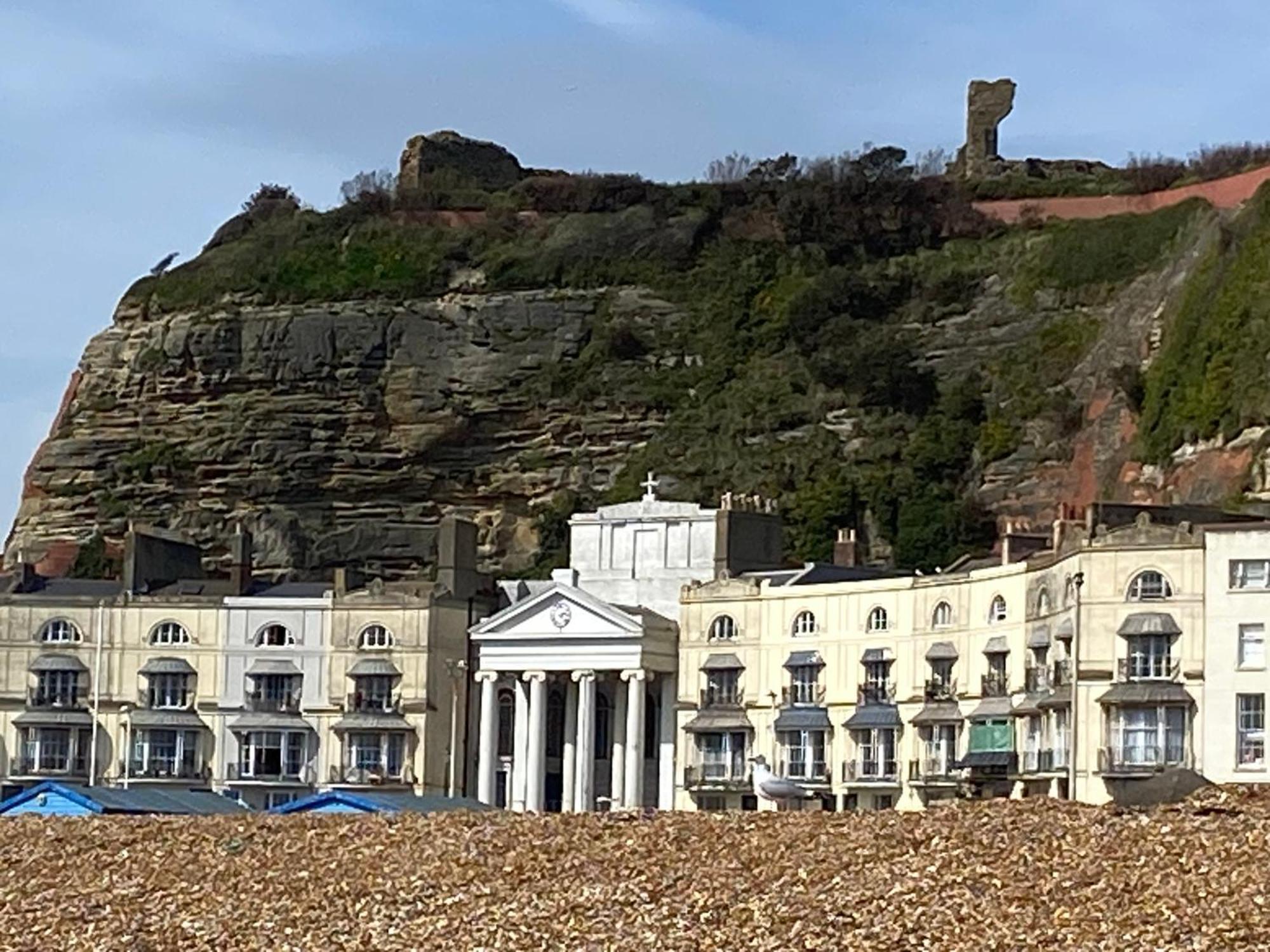 Two Bed Flat Sea View Old Town Hastings Apartment Bagian luar foto